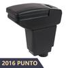 2016 PUNTO Автомобильный Центральный Подлокотник Бокс Аксессуары для Интерьера