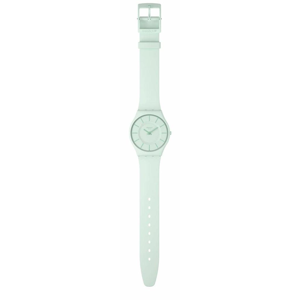 Часы Swatch Turquoise Lightly Skin Classic, SS08G107, Зеленый
