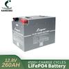 12V 130AH 260AH LiFePO4 Battery Pack Grand A Cells Lithium Iron Phosphate Bulit-in BMS Rechargeable Battery NO TAX for RV
