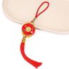 Festive Bonsai Green Plant Hanging Ornaments: Auspicious Fu Character & Lantern Decoration for Chinese New Year Housewarming