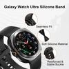 Оригинальный силиконовый ремешок для Samsung Galaxy Watch Ultra Strap 47 мм, аксессуары, спортивный браслет Correa Galaxy Watch 7 Ultra 47 мм