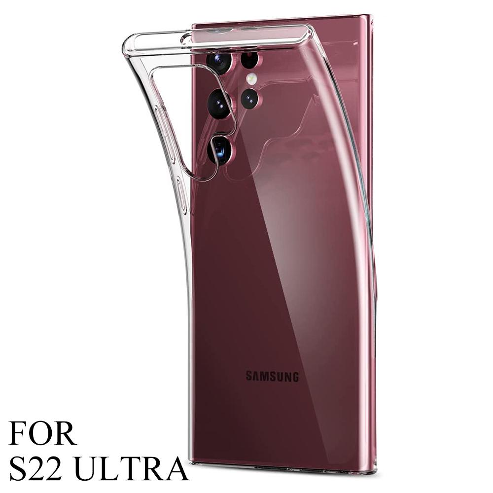 Ультратонкий прозрачный силиконовый чехол для Samsung Galaxy S23 S22 S21 S20 Ultra Plus FE Чехол для Samsung Note 10 Plus 20 Ultra Funda