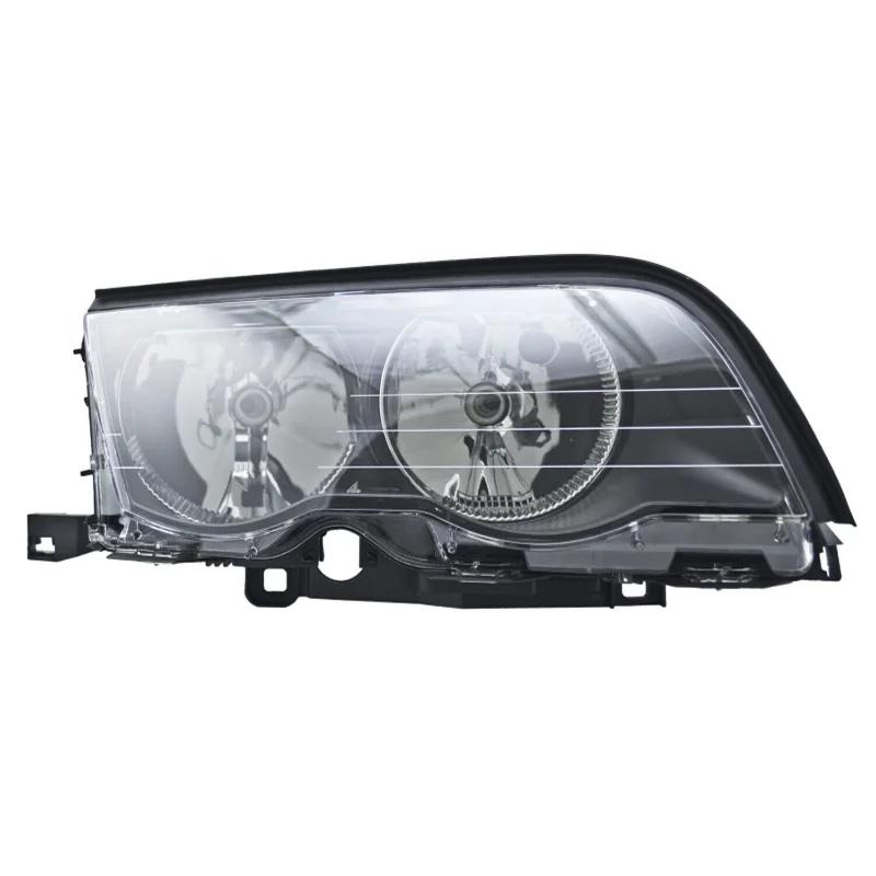 1 шт./1 пара, чехол для автомобильных фар для BMW E46, 4 двери, 3 серии, 1998-2001 гг., абажур, яркий корпус, чехлы для линз фар