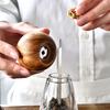 Pepper Grinder Transparent Thickness Adjustable 6/8 Inches Handheld Manual Spice Masher Salt Shaker Kitchen Gadget