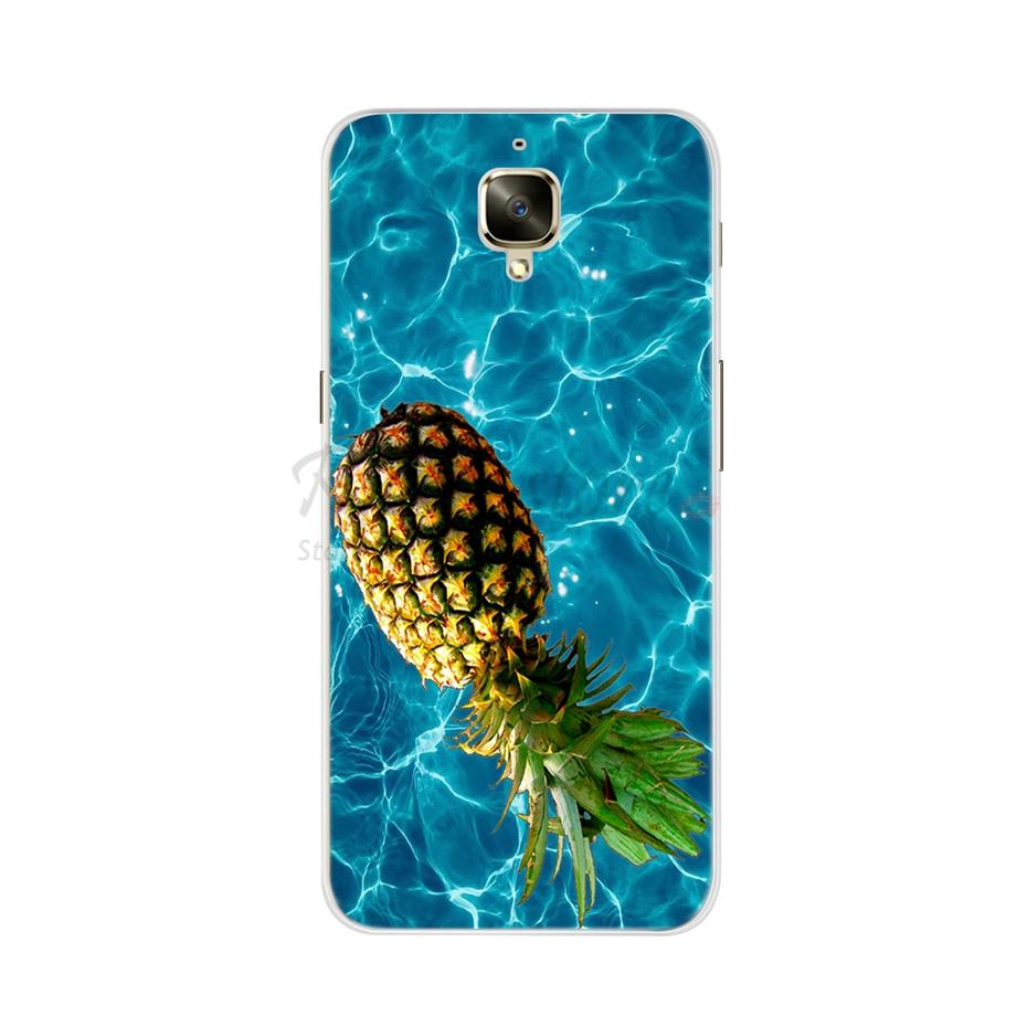 For OnePlus 3t Case Oneplus 3 Back Cover Ultra Thin Silicone Cartoon For Oneplus 3T Cover One Plus 3 Three Phone case Soft Coque