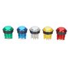 5pcs 28mm Arcade LED Light Push Buttons with Switch for Arcade Machine Game Joysticks (12V)
