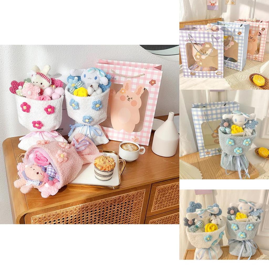 Valentine's Day Girl Gift Cinnamoroll Rabbit Bouquet Plush Toy