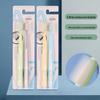 Семейный набор силиконовых зубных щеток с нано-мягкой щетиной и эргономичной ручкой