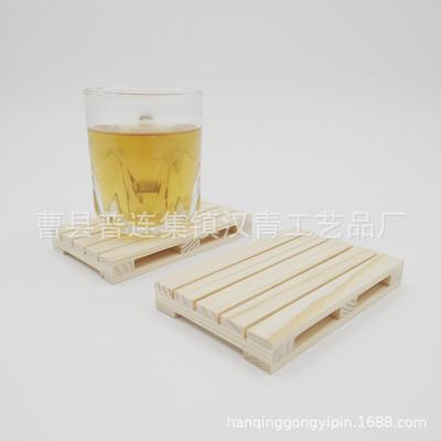 Деревянные теплоизоляционные нескользящие подставки: Небольшие коврики из цельного дерева для столов с кофе, пиццей и обеденных столов