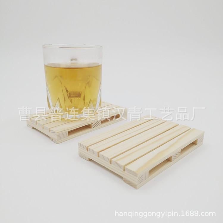 Деревянные теплоизоляционные нескользящие подставки: Небольшие коврики из цельного дерева для столов с кофе, пиццей и обеденных столов