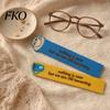 Felt Bookmark Handmade Embroidered Bookmark, Coffee Cup Book Page Marker, Lint-free Reading Accessories for Men Women Lovers Scrapbook