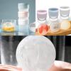 Chiclify Ice Ball Round Ice Cube Mold Easy-Release Sphere Ice Maker Silicone Ice Cube Molds Reusable Round Ice Cube Mold for Jelly Milk Juice