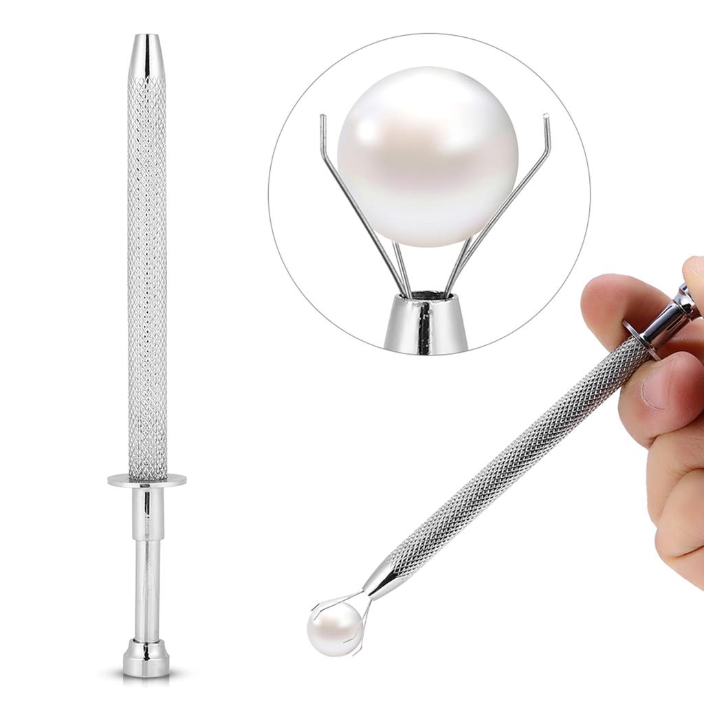 Tattoo Bead Ball Grabber Stainless Steel Bead Holder Body Piercing Tool 4 Claw Tattoo Accessory