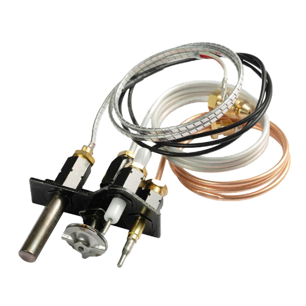 Сборка пилотных горелок на пропане Сборка пилотных горелок на природном газе Сборка пилотных горелок для каминов и печей Простая установка