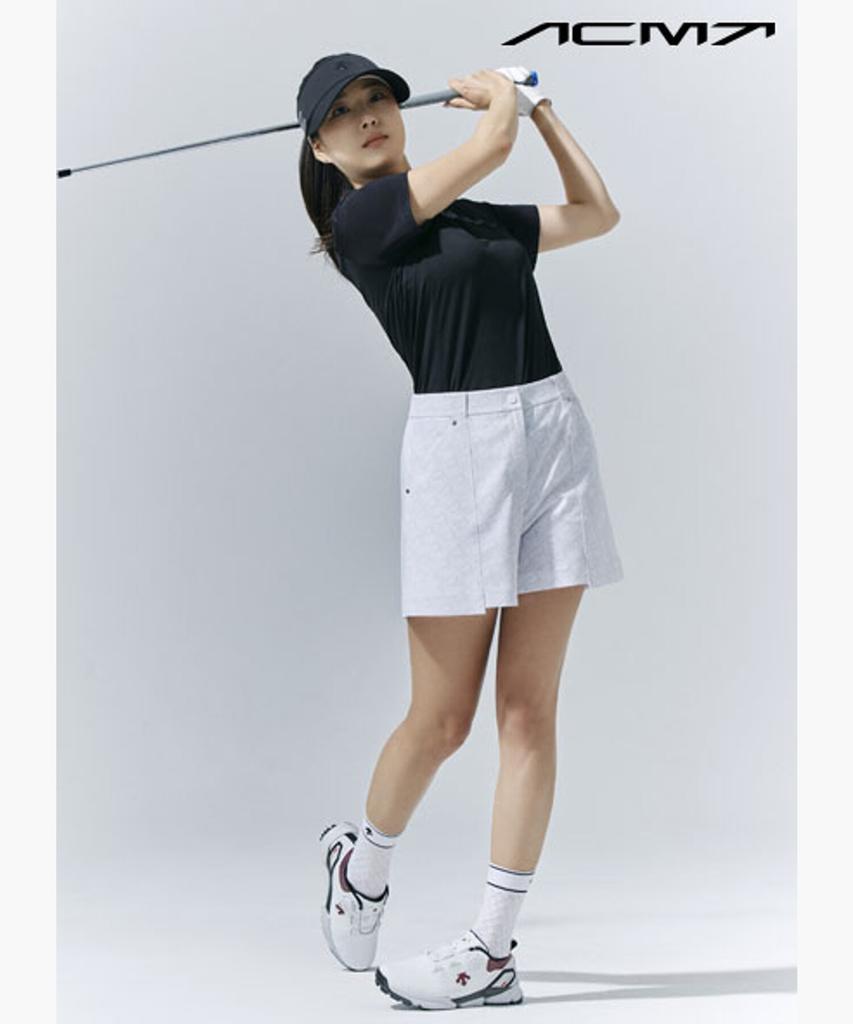 DESCENTE GOLF Acmt Women'S Basic Shorts Dr22Wfsp41