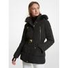 Michael Kors Belted Forge Zip Down Jacket 77c5471m421 Black