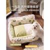 Autumn and Winter Dog Nest Princess Style Lace Pillow Love Pillow Pet Bed Mat Dog Beds for Small Dogs