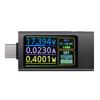 KWS-X1 Type-C Current and Voltage Monitor DC 4-30V 0-12A Power Meter Tester PD Battery Capacity Digital LCD Display Meter