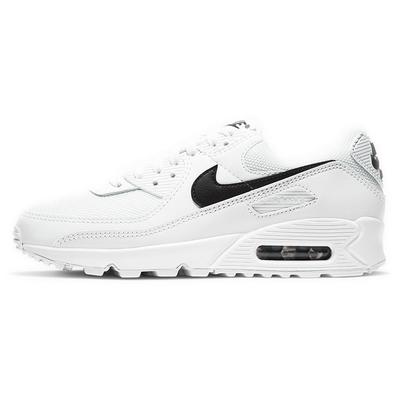 Air Max 90 Белые Черные Женские Кроссовки CQ2560-101