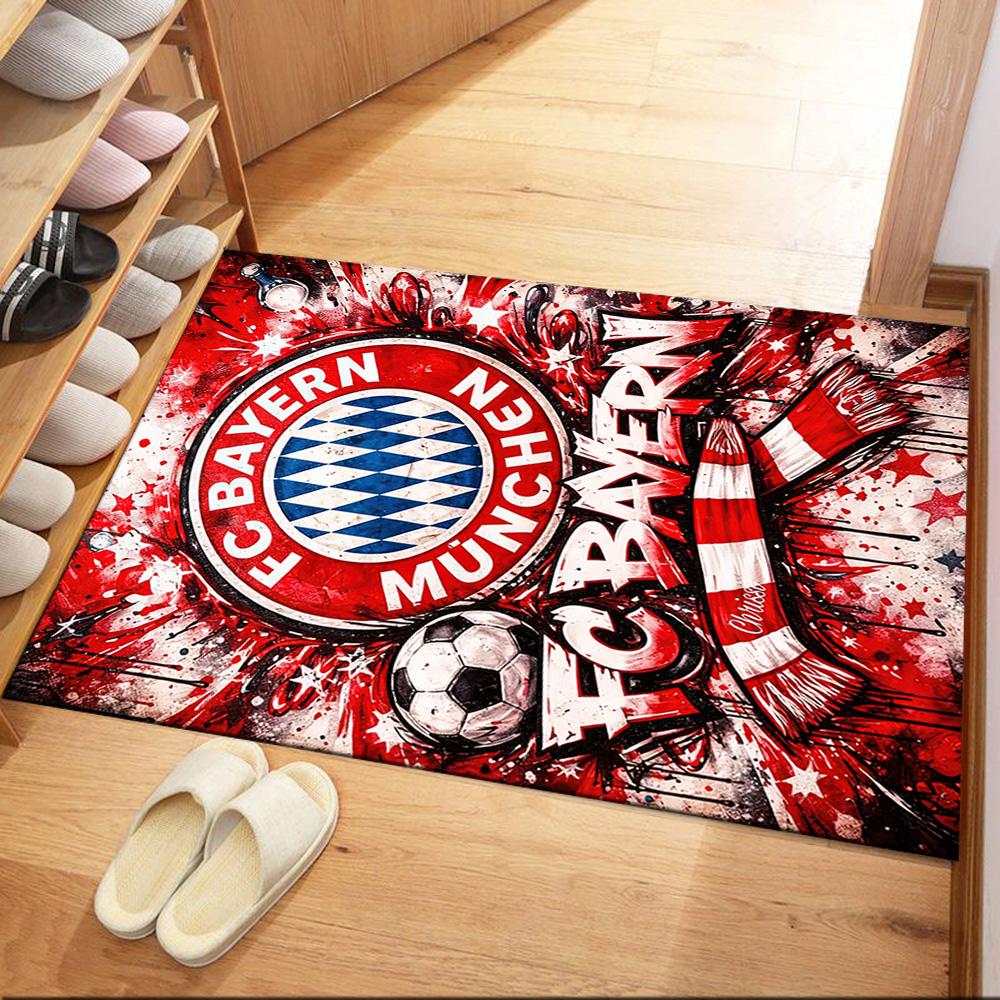 Fc Bayern Square rugs are a great choice for living rooms, bedrooms, home décor, and as gifts