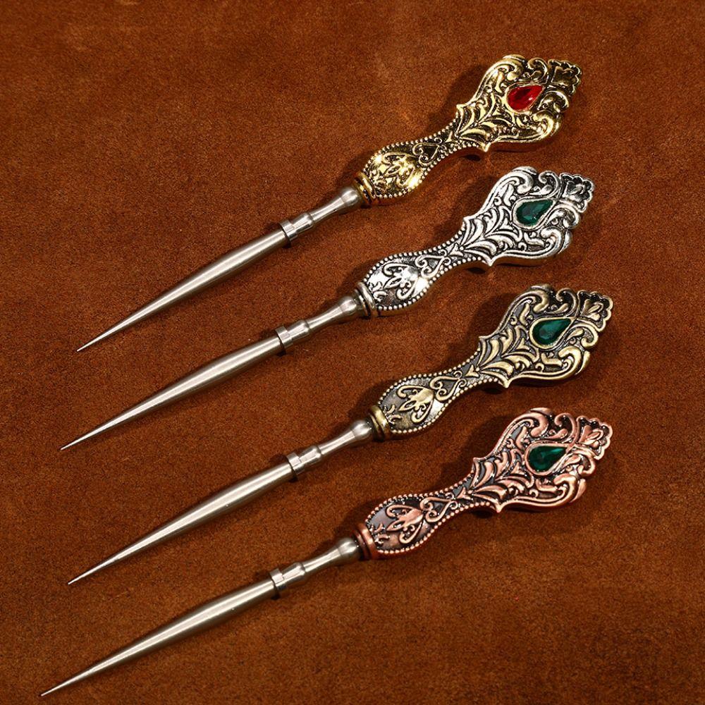 Аксессуары для рукоделия Винтажное швейное шило Ручной стежок Дырокол Шитье Швейные инструменты для ремонта
