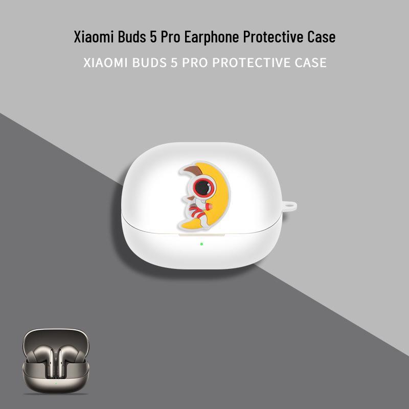 Xiaomi Buds 5 Pro Earphones Protective Case - Wireless Bluetooth Earbuds Shell