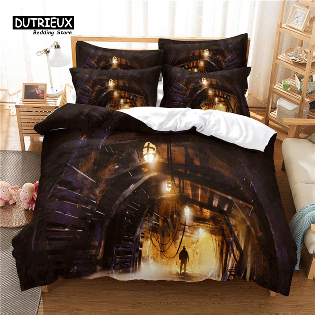 Коллекция постельного белья Great Wall Sleep, Коллекция из 3 предметов наволочек для покрывала, Удобное, комфортное, дышащее покрытие для покрывала, Для декора спальни, гостевой комнаты