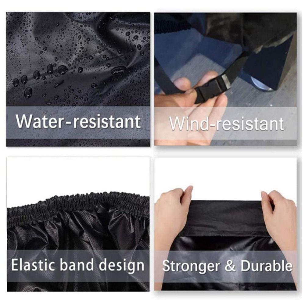 210D Oxford Cloth Billiard Table Dust Cover Black Game Table Shield  Terrace