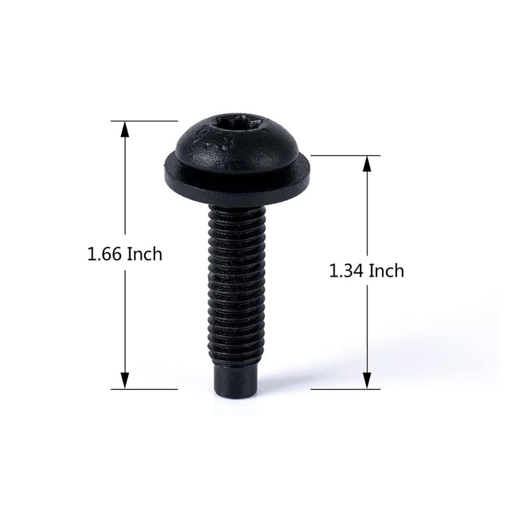 Замена болта M8 Torx для Jeep Wrangler JK 07-17 Стойка Рама лобового стекла Жесткая Полная дверь Петля Дуга безопасности Установочный болт