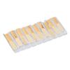 10Pcs Bb Clarinet Reeds Strength 2.5 Thinner Tip Clarinet Reeds Replacement for Beginners
