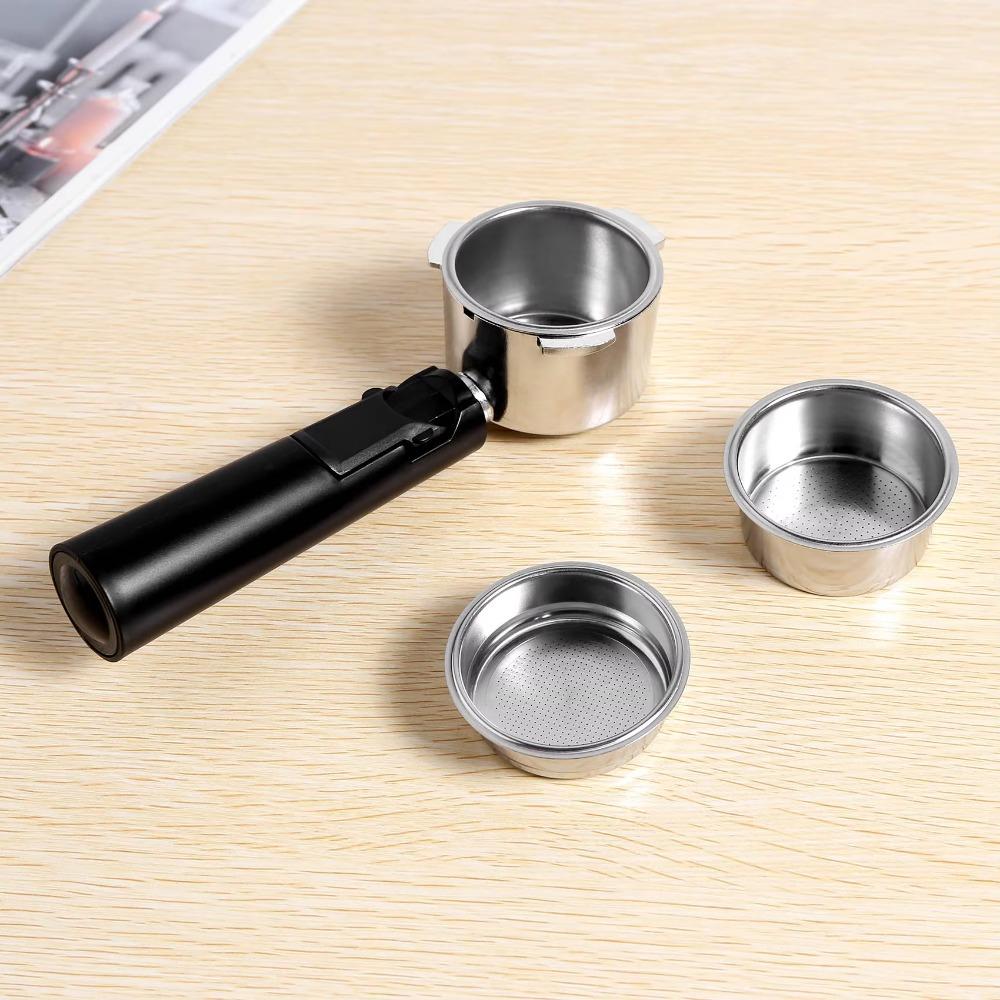 51mm Espresso Filter Handle 3 Ears Coffee Machine Replacement Parts Coffee Portafilter  Cafe