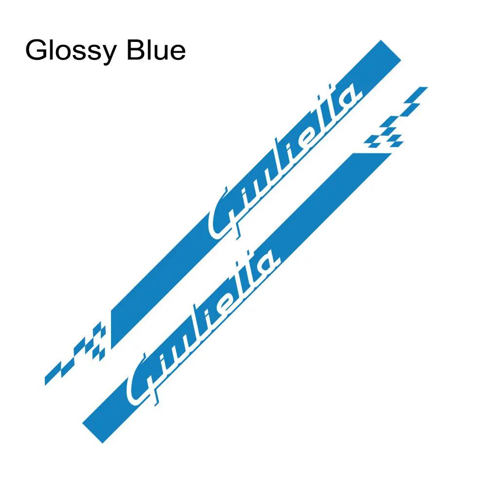 2PCS Car Door Side Stickers For Alfa Romeo Giulietta 940 Veloce Hatchback Auto Tuning Accessories Long Stripes Vinyl Film Decalsqwe5