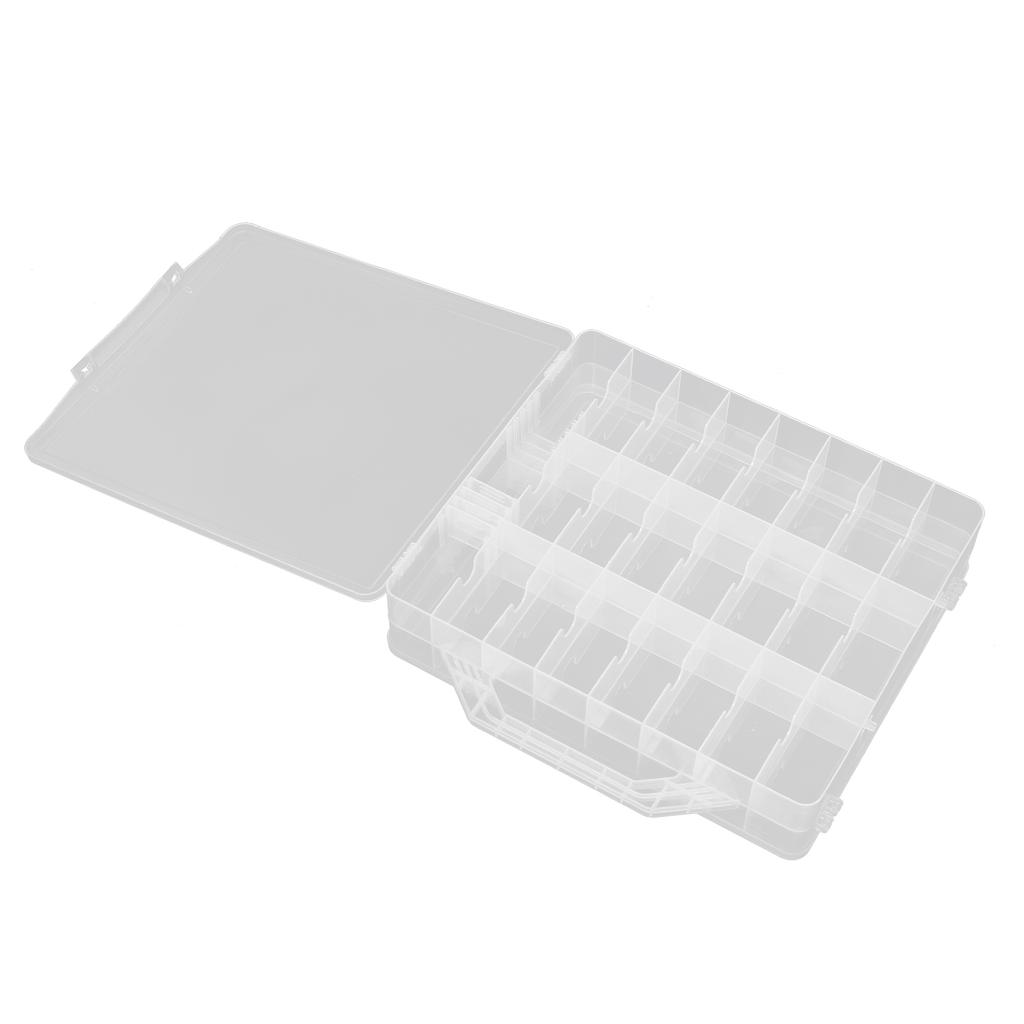 Прозрачный кейс для хранения лаков для ногтей Домашний салон Органайзер для лаков для ногтей на 48 бутылочек