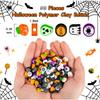 Halloween Beads 100pcs Spooky Designs Pumpkin Spider Beads for Women Jewelry Making DIY Bracelet Necklace