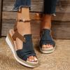 Fashion Summer Wedge Sandals for Women 2024 New Fashion Non Slip Beach Shoes Woman Lightweight Casual Platform Sandalias Mujer Plus Size