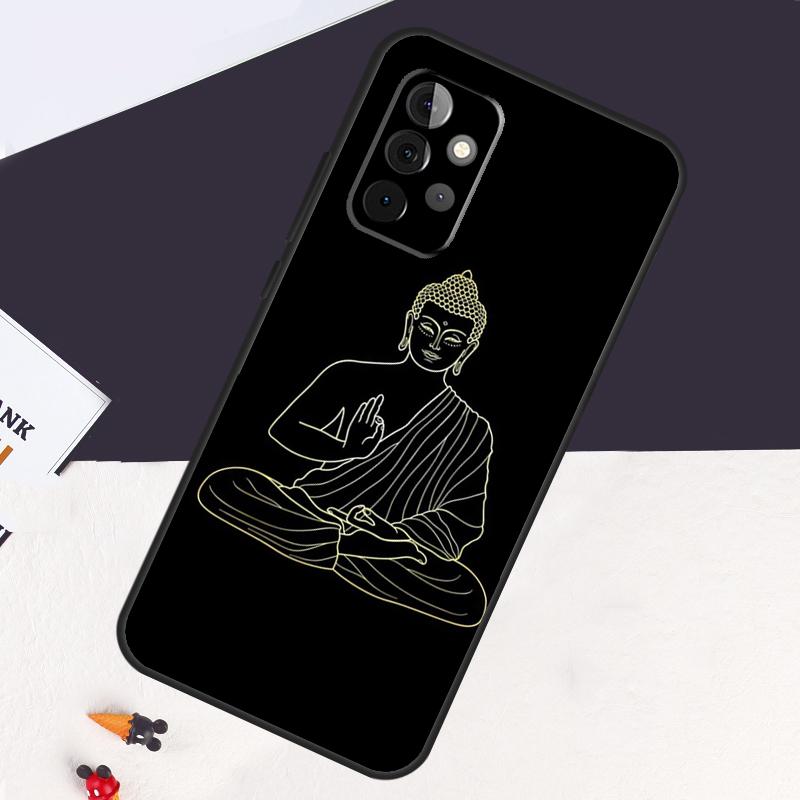 Buddha Budha Case For Samsung Galaxy A53 A15 A22 A52 A32 A54 A14 A16 A26 A36 A56 A55 A35 A05 A06 A33 A13