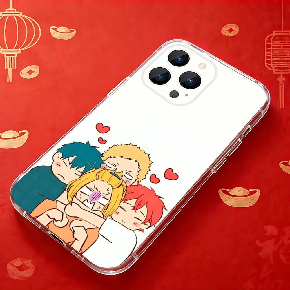 Манга G-Given Яой Аниме Прозрачный мягкий чехол для iPhone 17,16,15,14,13,12,11,Pro,Max,Plus, X,XS,XR,SE4,E Mini