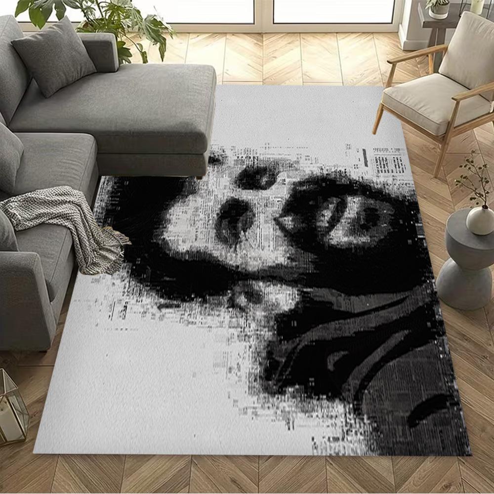 Football Player Action Area Rug Design for Study room Entryway Dining Room Balcony Antislip Carpet Decorate Offices Best for Christmas