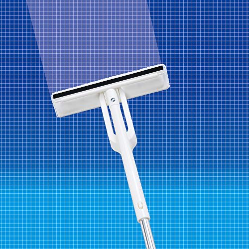 Azuma Glass Wiper for Windows and Screens, Easy-Squeeze Wiper 24F, 24cm Wiping Width, 100-145cm Total Length, Cleans Windows and Screens with Just One