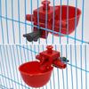 10PCS/20PCS Chicken Drinking Cup Indoor Outdoor Practical Chicken Feeders Drinker Plastic Automatic Water Dispenser