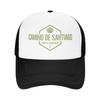 Летние сетчатые солнцезащитные шляпы Camino De Santiago Buen Camino Бейсболка Повседневные хип-хоп шляпы Унисекс WoUnisex Для активного отдыха на природе Кепка-snapback