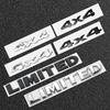 3D металлические наклейки на багажник автомобиля для 4X4 Limited Letters Emblem Logo Grand Cherokee Compass Renegade 2006 2011 Аксессуары