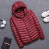 Men's Korean Style Slim Hooded Winter Down Jacket