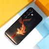 Stylish Art Koi Fish For Samsung Galaxy A 22,71,53,52,51,72,73,5G,Note,J7,8,9 Phone Case Soft Black Cover