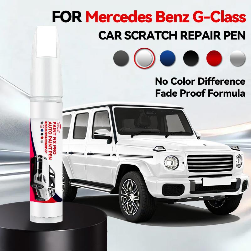 For Mercedes Benz G-Class 1990-2026 Paint Repair Pen Touch Up Scratch Remover Auto Accessories Black White Silver Gray Blue Red