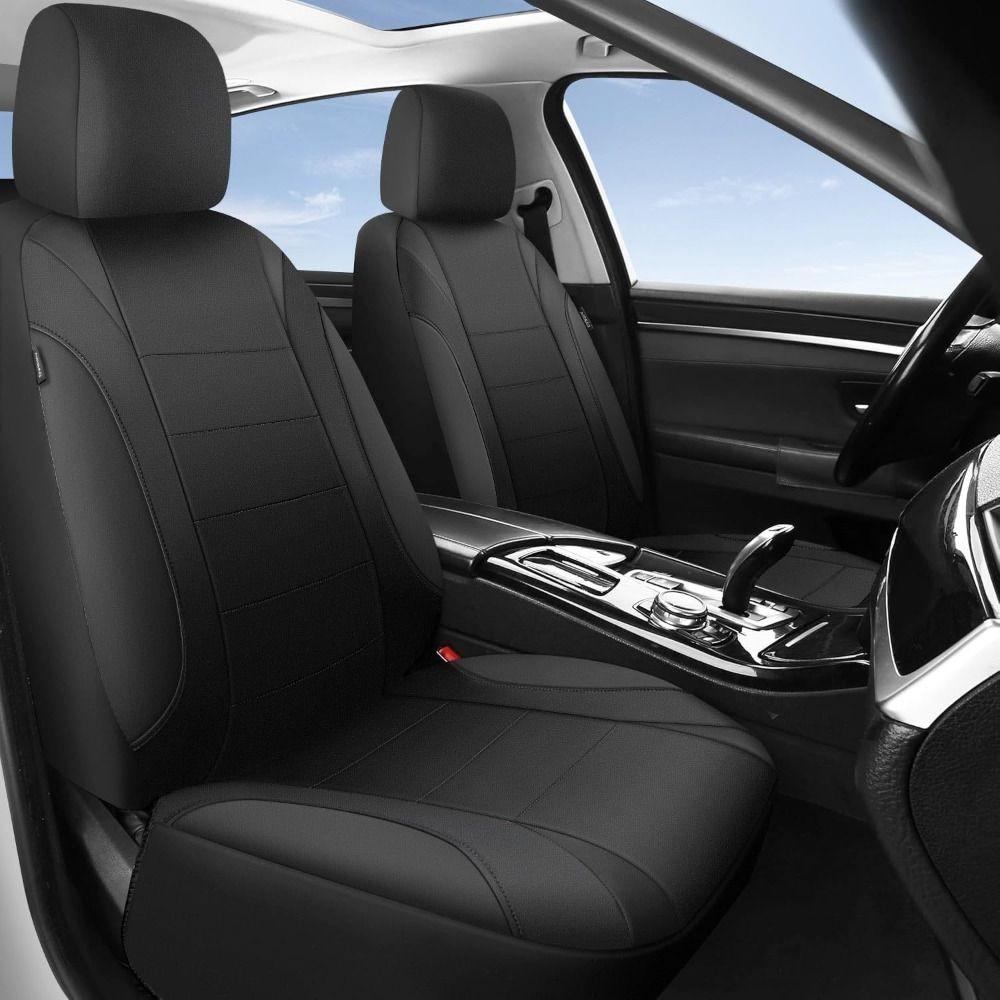 Racing Style Seat Cushion PU Leather Front Seat Cover Accessories Car Seat Covers SUV