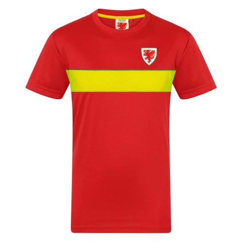 Wales Cymru Mens Bale 11 Polyester T-Shirt