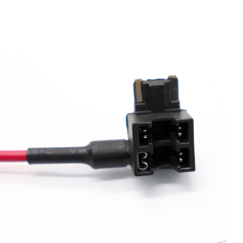 10 шт., 12 В, автомобильный низкопрофильный мини-адаптер с предохранителем, мини-держатель предохранителя с 5 шт., 15 А