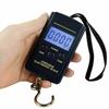 FLYSAND Mini Digital Scale 40kg X 10g for Fishing Luggage Travel Weighing Steelyard Hanging Electronic Hook Scale Fishing Tool