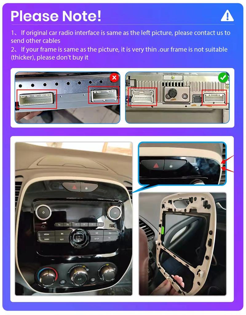 Для Renault Captur Clio 2011-2018 с кнопкой Android автомобильный радиоприемник мультимедийный плеер навигация стерео GPS 2 Din Carplay 2 + 32 ГБ